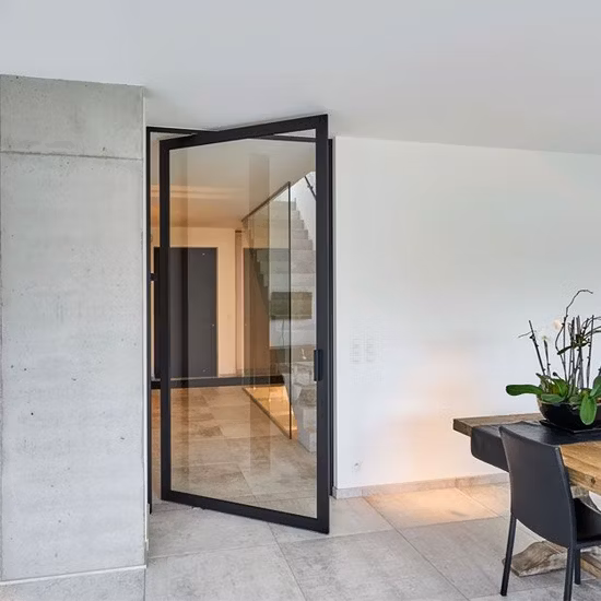 Aluminum-Interior-Double-Patio-French-Glass-French-Exterior-Entry-Glass-Sectional-Double-Swing-Casement-Door